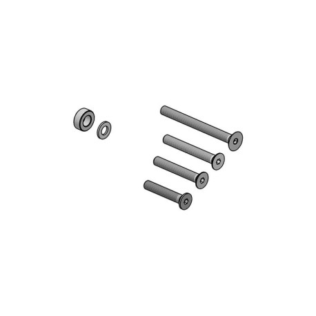 ADAPTATEUR EMBOUT DE GUIDON GAUCHE APRILIA RS660 CNC RACING