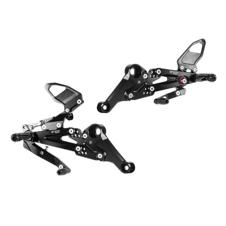 APRILIA RS 660 COMMANDES RECULEES FIXES NORMALES OU INVERSEES