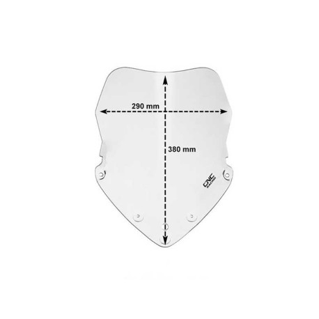 Bulle CNC Racing MV Agusta Turismo Veloce transparente