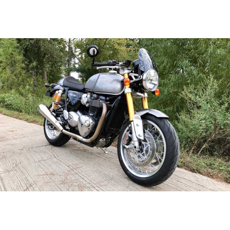 Bulle Dart Classic Triumph Thruxton 1200 refroidissement eau