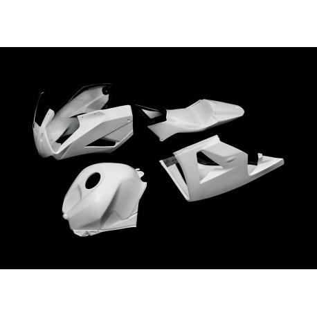 CARÉNAGE COMPLET AVIO FIBRE CARBONIN HONDA CBR 600 2013/2020 VERSION SSP1