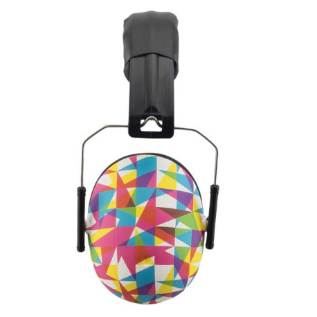 casque Babybanz anti bruit pour enfants a partir de 2 ans. couleur geo