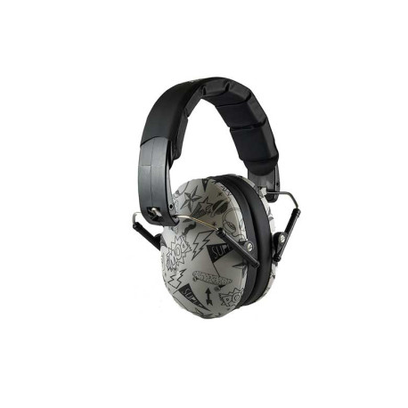 CASQUE BABYBANZ ANTI BRUIT POUR ENFANTS A PARTIR DE 2 ANS. COULEUR GRAFFITI