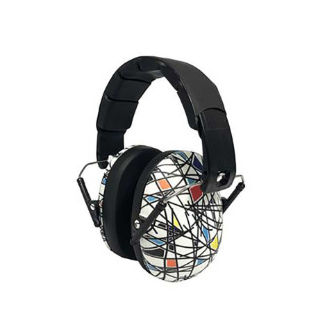 casque anti bruit Babybanz pour enfants de 2 ans et plus. motif Sticks