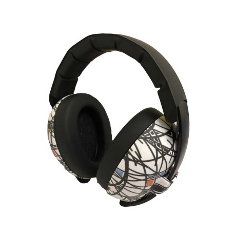 casque Babybanz anti bruit pour enfants de 0 à 2 ans. motif STIKS