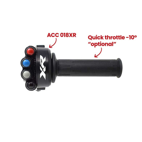 Commande de gaz commodo Intégré Jet Prime inscrit XR