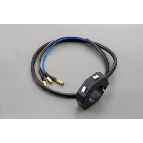 Commodo noir 2 boutons pour compteur Daytona