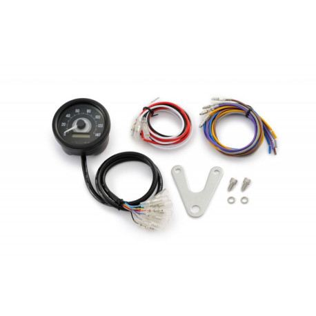 Compteur Daytona Velona 60mm 140 kmh avec témoins