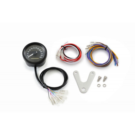 Compteur Daytona Velona 60mm 260 kmh avec témoins