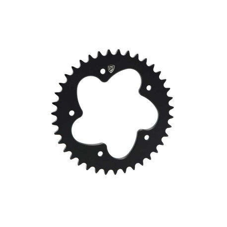 COURONNE NOIRE CNC 5 TROUS 525 42 DENTS