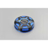DAYTONA COUVERCLE DE MAITRE CYLINDRE "TKM" BLEU 59MM