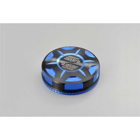 DAYTONA COUVERCLE DE MAITRE CYLINDRE "TKM" BLEU 59MM