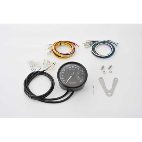 DAYTONA VELONA-W 80MM COMPTEUR VITESSE 200 KMH et  COMPTE TOUR 9000 TOURS