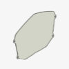 ECRAN DE RECHANGE POUR PROTECTION DE COMPTEUR APRILIARS 660