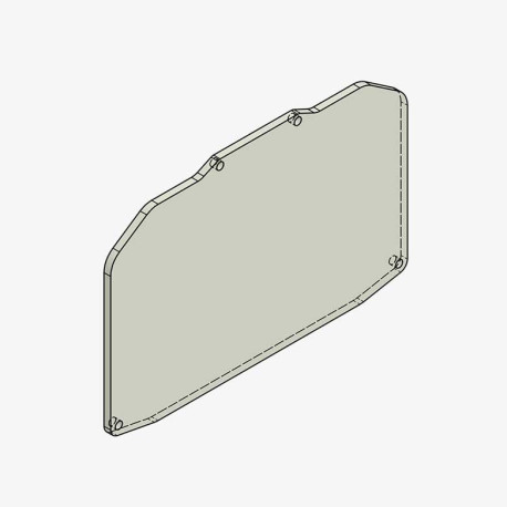 ECRAN DE RECHANGE POUR PROTECTION DE COMPTEUR APRILIARSV4 FACTORY / TUONO V4