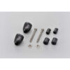 EMBOUTS DE GUIDON BULLET 14-19MM NOIR