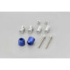 EMBOUTS DE GUIDON PINO-1 14-19MM BLEU