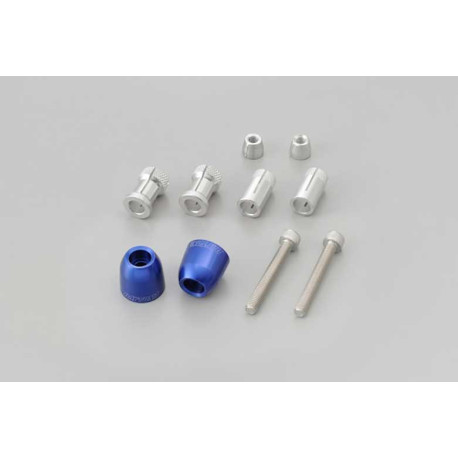 EMBOUTS DE GUIDON PINO-1 14-19MM BLEU