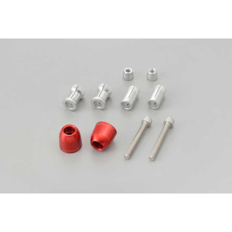 EMBOUTS DE GUIDON PINO-1 14-19MM ROUGE