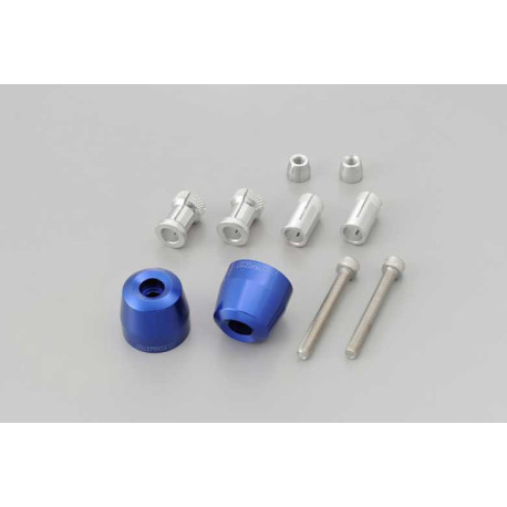 EMBOUTS DE GUIDON PINO-3 14-19MM BLEU