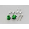 EMBOUTS DE GUIDON PINO-3 14-19MM VERT