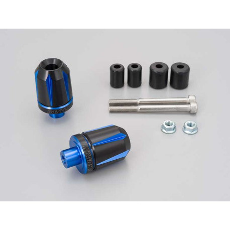 EMBOUTS DE GUIDON TKM-2 BLEU