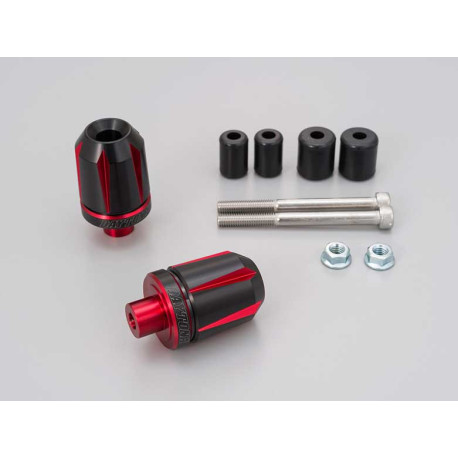 EMBOUTS DE GUIDON TKM-2 ROUGE