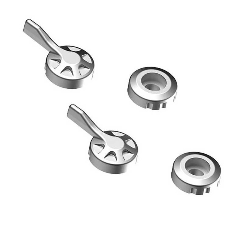 Evotech kit réglage levier frein et embayage silver