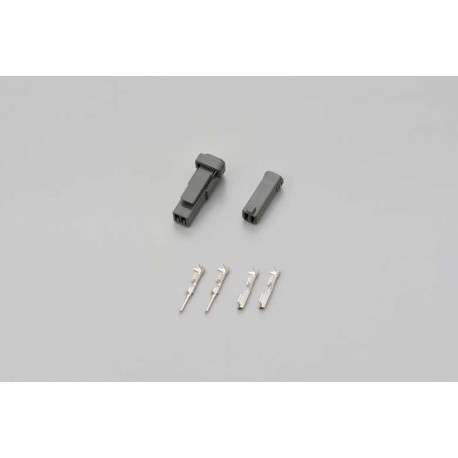 JEU DE PRISE 2 BROCHES GRIS CLIGNOTANTS SUZUKI