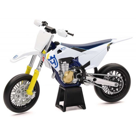 Miniature moto Husqvarna FS450 Supermotard 1/12