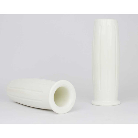 Paire de poignée blanche 25mm