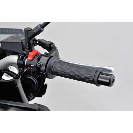 PAIRE DE POIGNEES GRIPPY GGD-NAMI BLACK 7/8