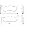 PLAQUETTES DE FREIN ACCOSSATO OFF ROAD