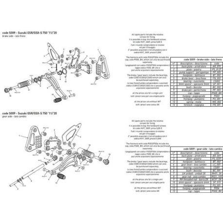PLATINE COTE CADRE BONAMICI