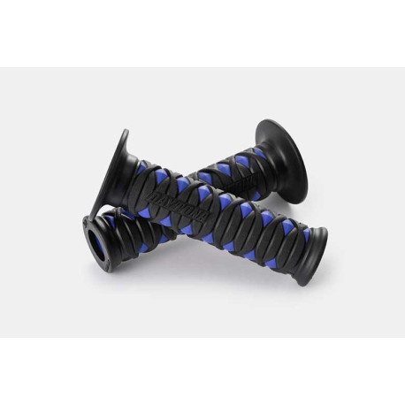 POIGNEES DAYTONA KATANA BLEUES 22MM