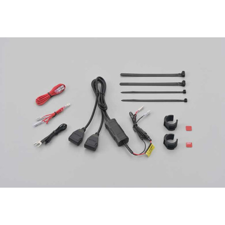 PRISE USB ""TYPE-A"" 2PORT 2.4A X 2