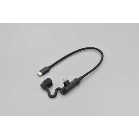 RALLONGE 20CM CABLE DE CONNEXION TELEPHONE USB TYPE C - APPLE