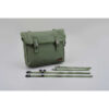 SACOCHE LATERALE MOTO VINTAGE KAKI ETANCHE DAYTONA 8L