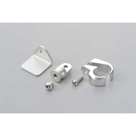 SUPPORT CENTRAL GUIDON 22.2MM SILVER