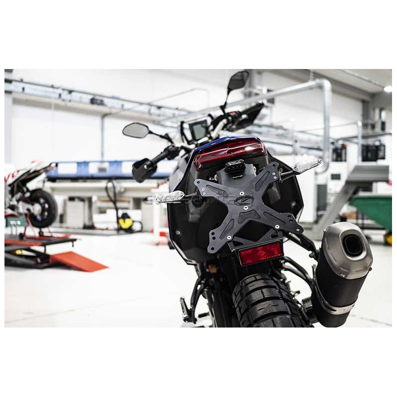 SUPPORT DE PLAQUE EVOTECH YAMAHA TENERE 700