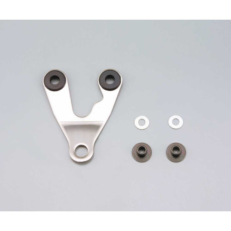 SUPPORT INOX VELONA 60MM DANS L AXE INCLINÉ 10°