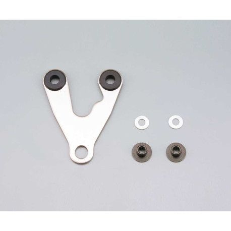 SUPPORT INOX VELONA 60MM DANS L AXE PLAT 0°