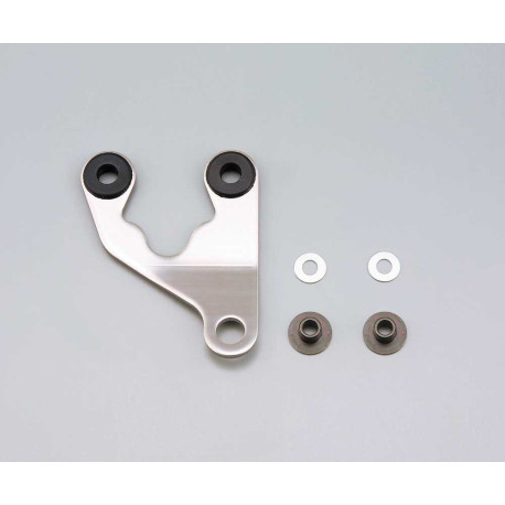 SUPPORT INOX VELONA 60MM DECALE A GAUCHE INCLINÉ 10°