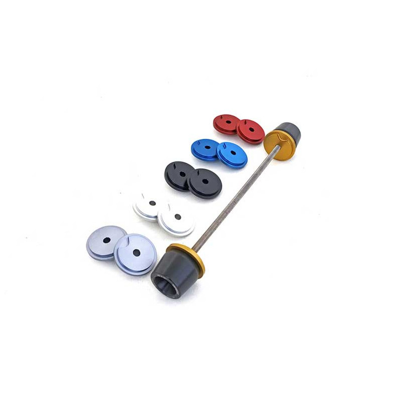 TRIUMPH SPEED TRIPLE 1200 RS ROULETTES DE PROTECTION ROUE ARRIERE EVOTECH