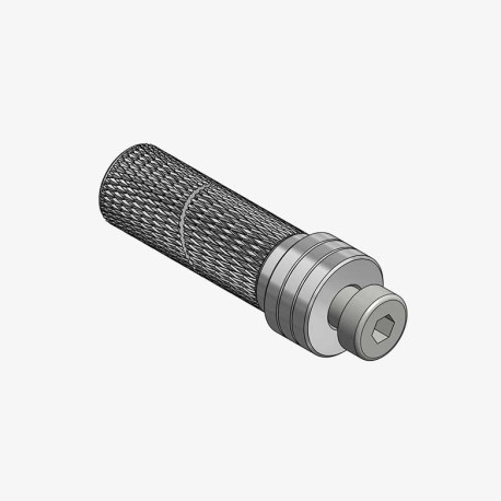 ADAPTATEUR ALU BONAMICI RACING ø20/21mm PROTECTION LEVIER STANDARD