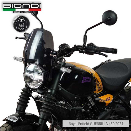 BULLE BIONDI SPORT FUME FONCE ROYAL ENFIELD GUERRILLA 450 2024+
