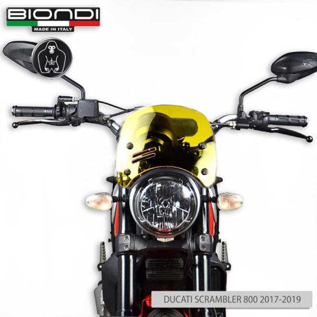 BULLE CAFFE JAUNE TRANSPARENT SCRAMBLER BIONDI