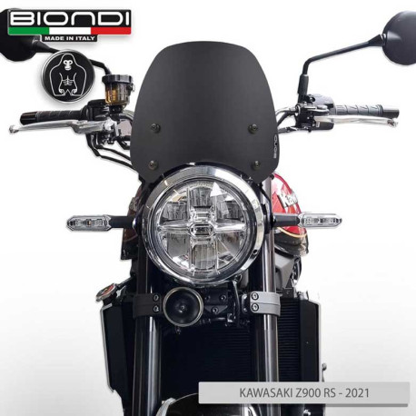 BULLE SPORT NOIR SATINE Z900RS BIONDI