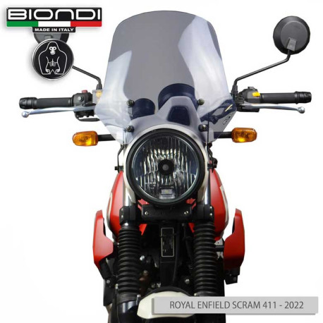 BULLE TOURING FUME CLAIR SCRAM 411 BIONDI