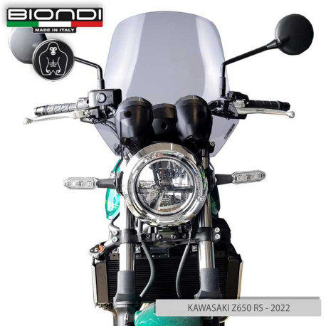 BULLE TOURING FUME CLAIR Z650RS BIONDI